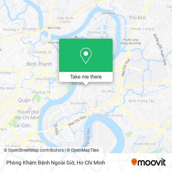 Phòng Khám Bệnh Ngoài Giờ map