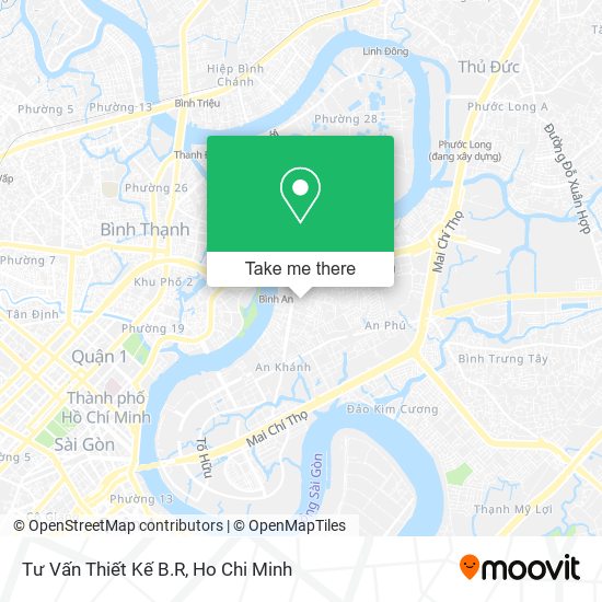 Tư Vấn Thiết Kế B.R map