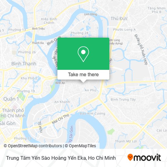 Trung Tâm Yến Sào Hoàng Yến Eka map