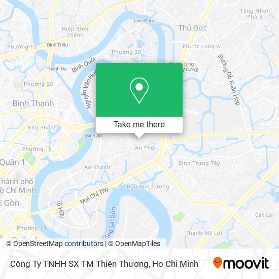 Công Ty TNHH SX TM Thiên Thương map
