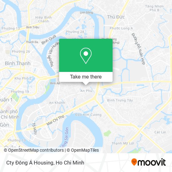 Cty Đông Á Housing map