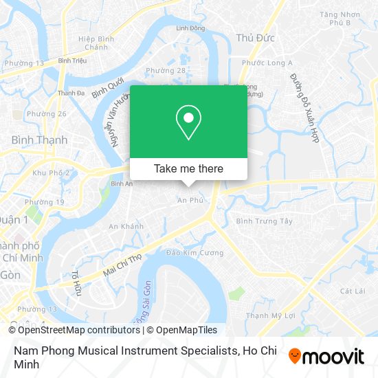 Nam Phong Musical Instrument Specialists map