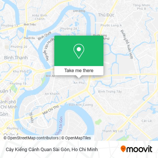 Cây Kiểng Cảnh Quan Sài Gòn map
