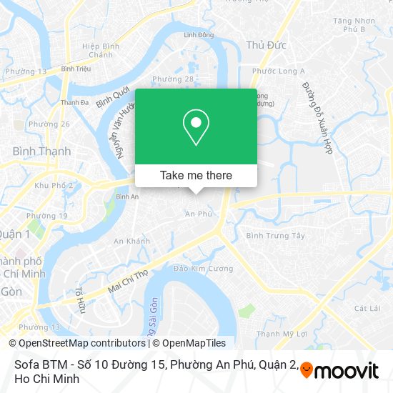 Sofa BTM - Số 10 Đường 15, Phường An Phú, Quận 2 map