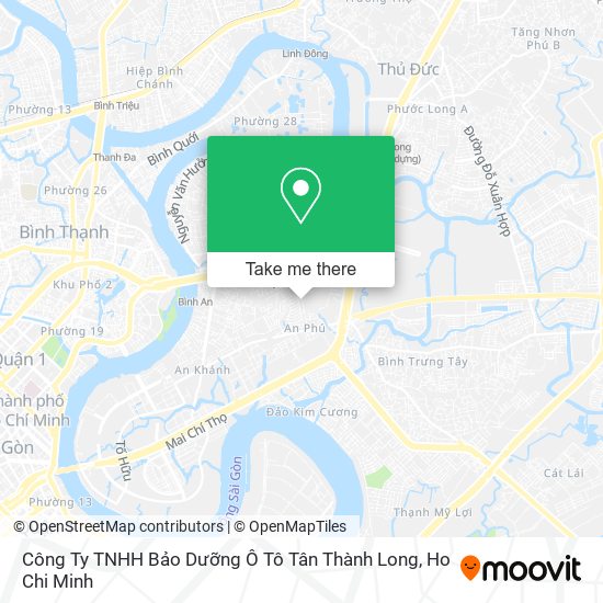 Công Ty TNHH Bảo Dưỡng Ô Tô Tân Thành Long map