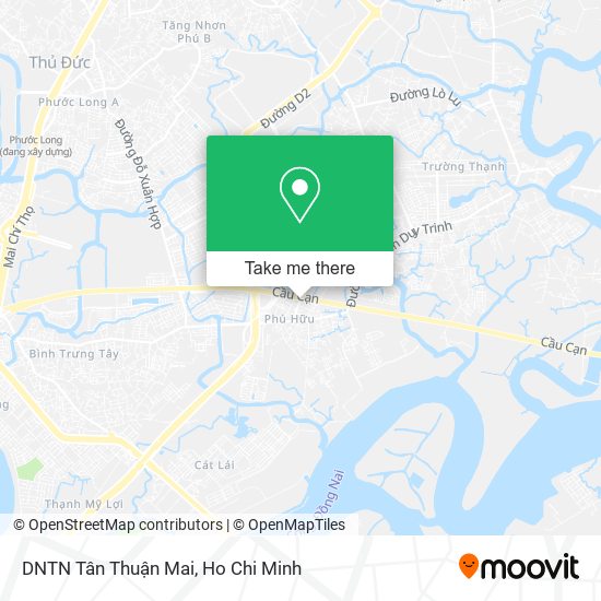 DNTN Tân Thuận Mai map