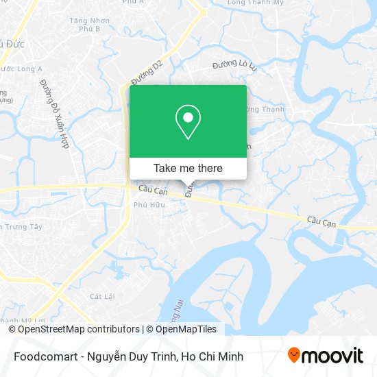 Foodcomart - Nguyễn Duy Trinh map