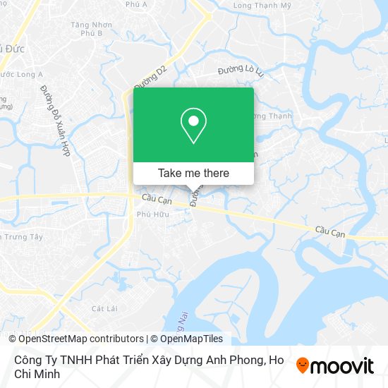 Công Ty TNHH Phát Triển Xây Dựng Anh Phong map