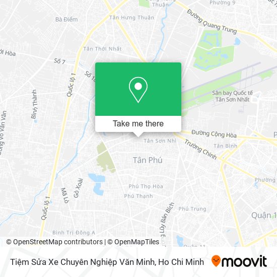 Tiệm Sửa Xe Chuyên Nghiệp Văn Minh map