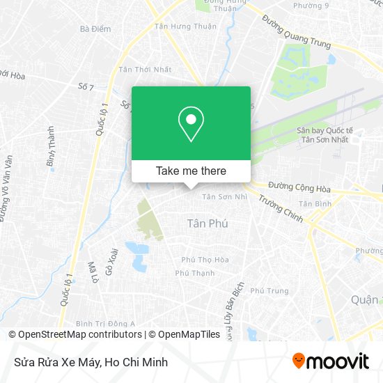 Sửa Rửa Xe Máy map