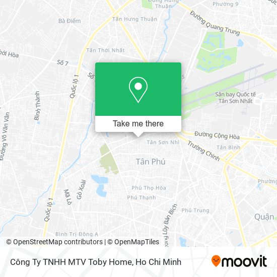 Công Ty TNHH MTV Toby Home map