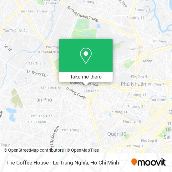The Coffee House - Lê Trung Nghĩa map