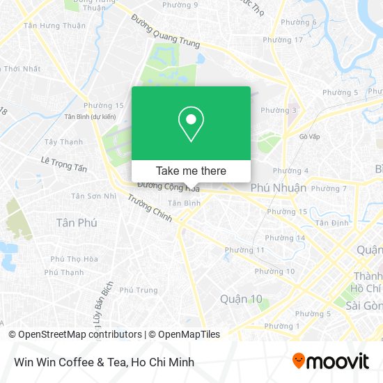 Win Win Coffee & Tea map