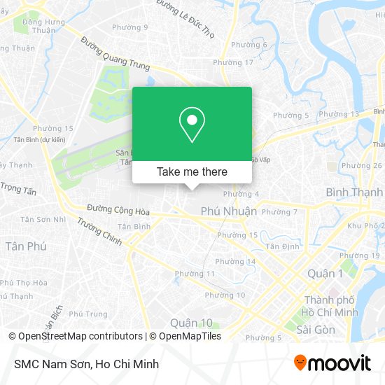 SMC Nam Sơn map