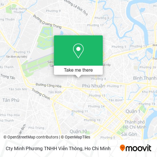 Cty Minh Phương TNHH Viễn Thông map