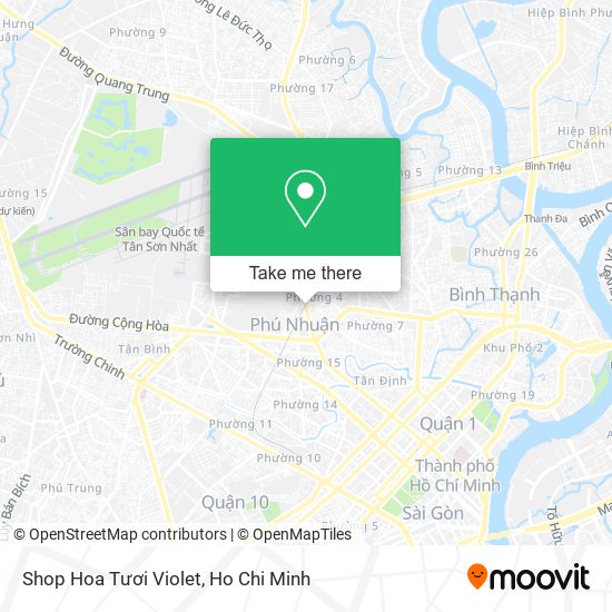 Shop Hoa Tươi Violet map