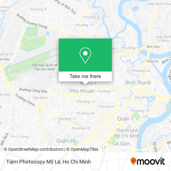 Tiệm Photocopy Mỹ Lệ map