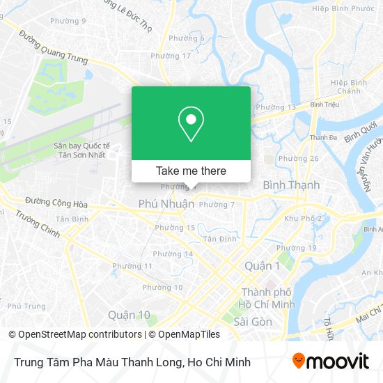 Trung Tâm Pha Màu Thanh Long map