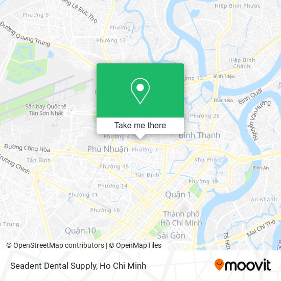 Seadent Dental Supply map