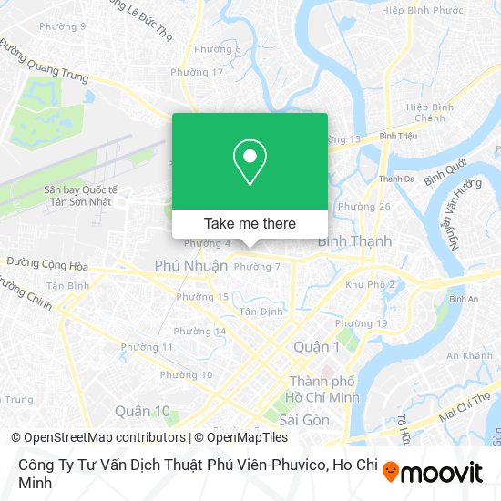 Công Ty Tư Vấn Dịch Thuật Phú Viên-Phuvico map