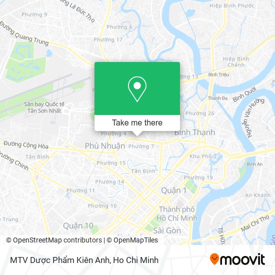 MTV Dược Phẩm Kiên Anh map