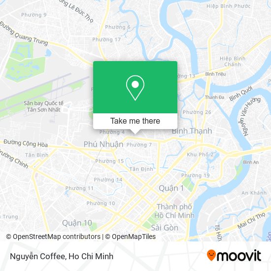 Nguyễn Coffee map