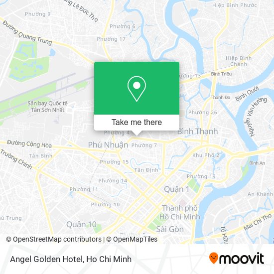 Angel Golden Hotel map