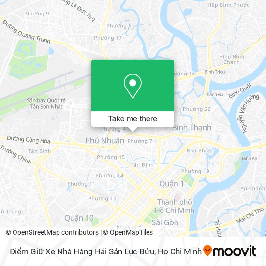 Điểm Giữ Xe Nhà Hàng Hải Sản Lục Bửu map