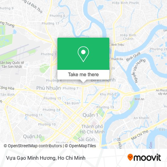 Vựa Gạo Minh Hương map