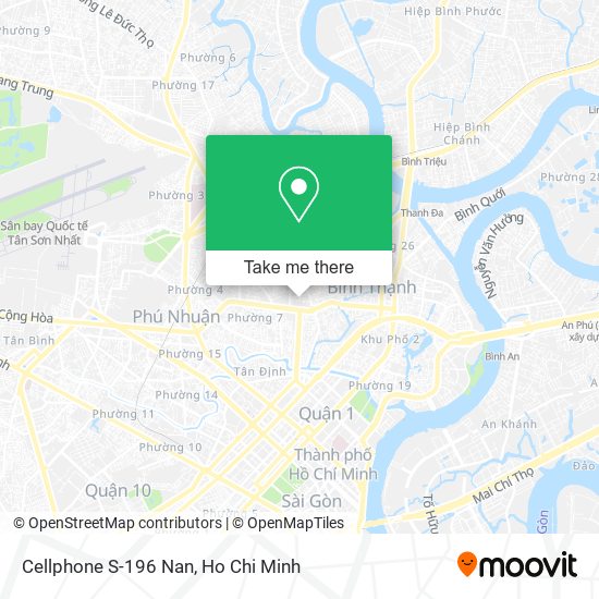 Cellphone S-196 Nan map