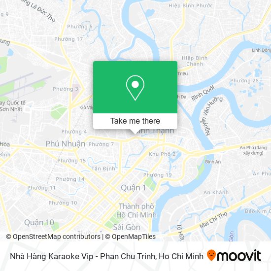 Nhà Hàng Karaoke Vip - Phan Chu Trinh map