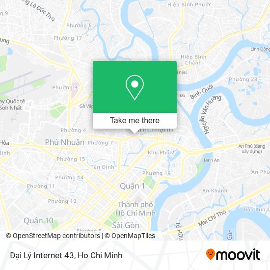 Đại Lý Internet 43 map