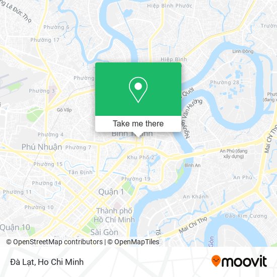 Đà Lạt map