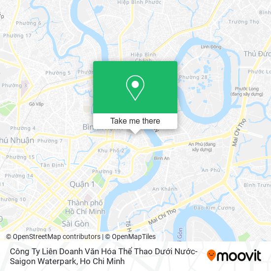 Công Ty Liên Doanh Văn Hóa Thể Thao Dưới Nước-Saigon Waterpark map