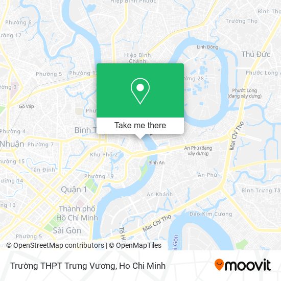 Trường THPT Trưng Vương map