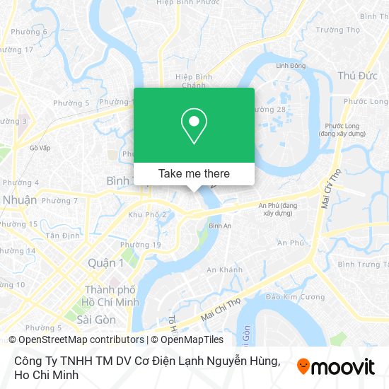 Công Ty TNHH TM DV Cơ Điện Lạnh Nguyễn Hùng map