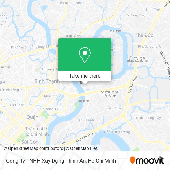 Công Ty TNHH Xây Dựng Thịnh An map