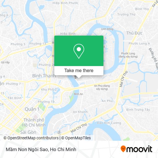 Mầm Non Ngôi Sao map