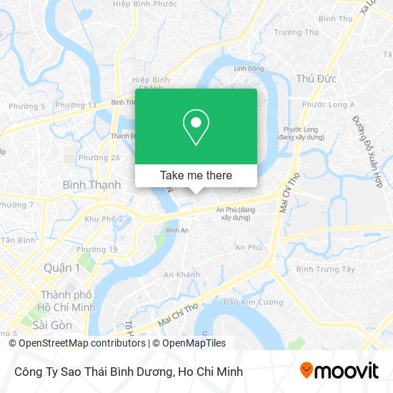 Công Ty Sao Thái Bình Dương map