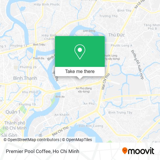 Premier Pool Coffee map