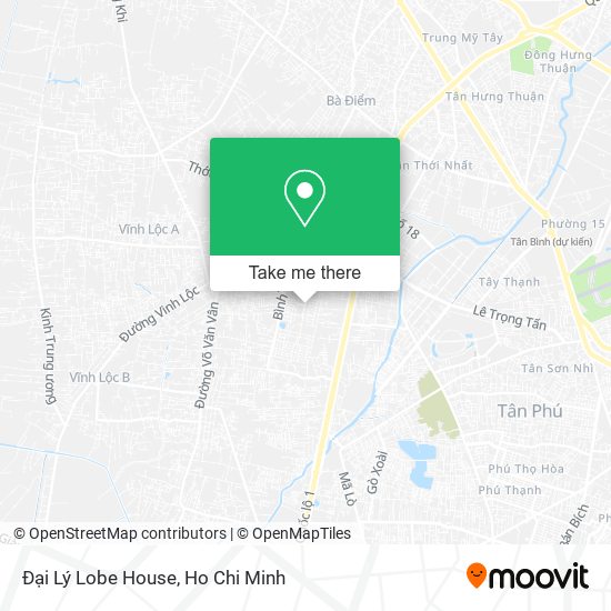 Đại Lý Lobe House map