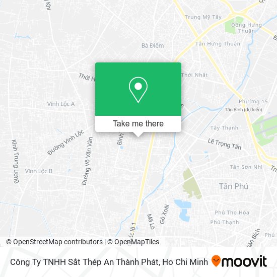 Công Ty TNHH Sắt Thép An Thành Phát map