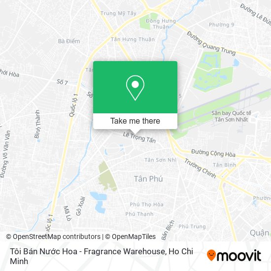 Tôi Bán Nước Hoa - Fragrance Warehouse map