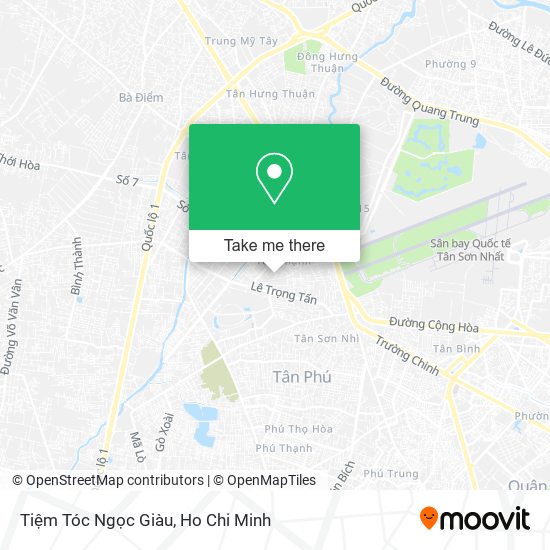 Tiệm Tóc Ngọc Giàu map