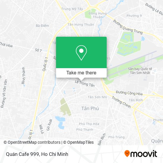 Quán Cafe 999 map