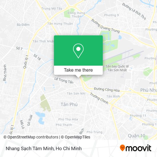 Nhang Sạch Tâm Minh map