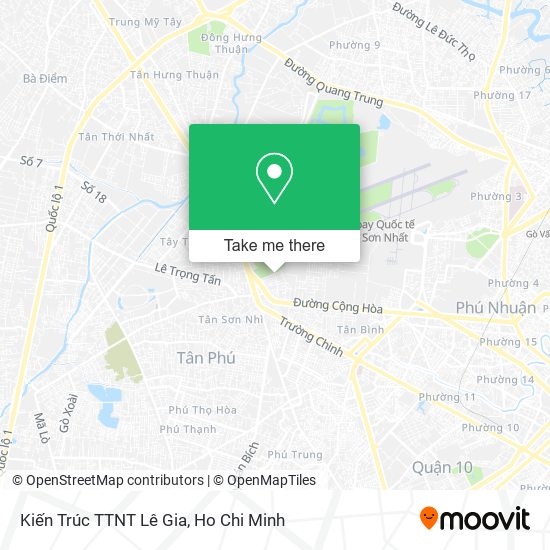 Kiến Trúc TTNT Lê Gia map