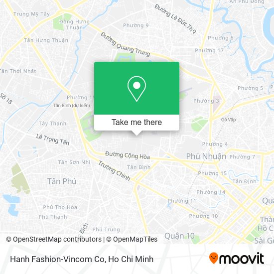 Hanh Fashion-Vincom Co map