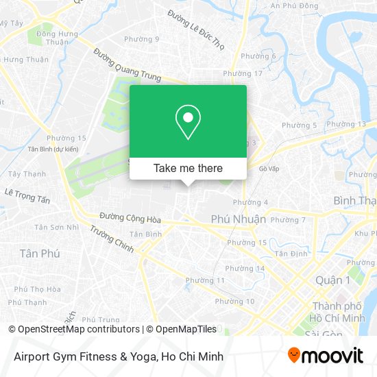 Airport Gym Fitness & Yoga map