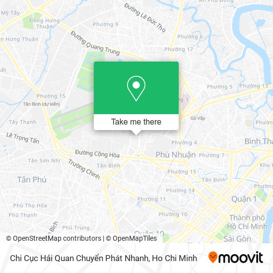 Chi Cục Hải Quan Chuyển Phát Nhanh map